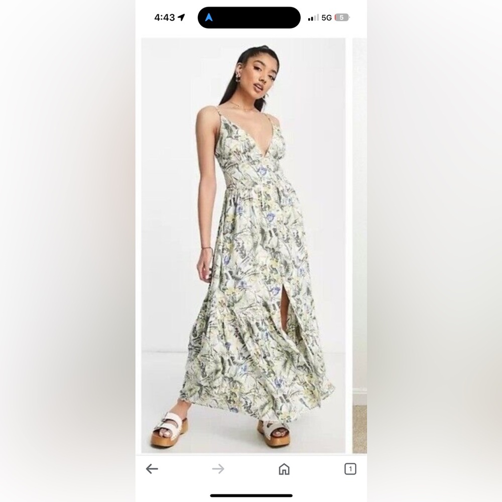 Flowy floral Abercrombie dress